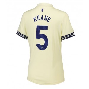 Fotbalové Dres Everton Michael Keane #5 Dámské Venkovní Oblečení 2025-26 Krátký Rukáv